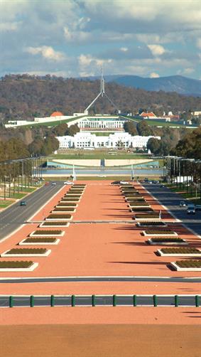 Anzac Parade, Canberra, ACT.